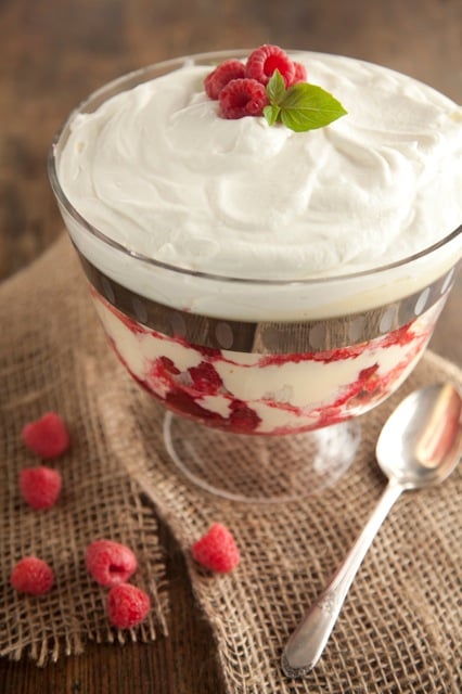 Raspberry and Sherry Trifle Recipe