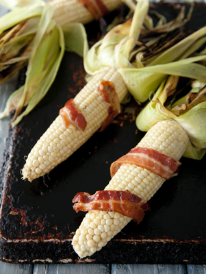 Bacon-Wrapped Corn on the Cob Thumbnail