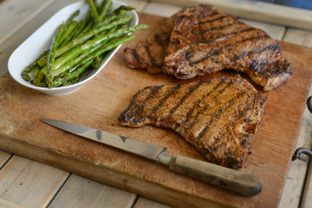 Grilled Spice-Rubbed T-Bone Steaks Thumbnail