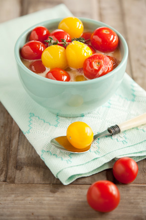 Cherry Tomatoes and Cream Recipe
