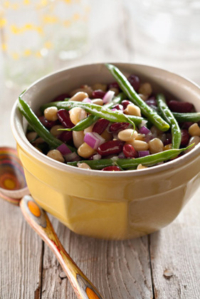 Three + One Bean Salad Recipe