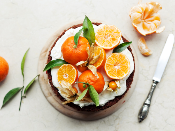 Fresh Tangerine Cake Recipe