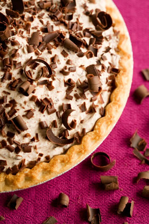 Frozen Chocolate Mousse Pie Recipe