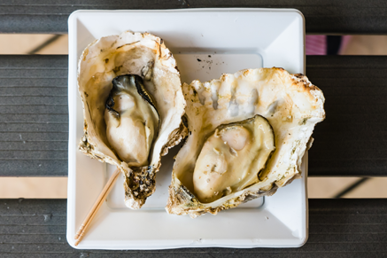 Grilled Oysters with Lemon Dill Sauce Recipe