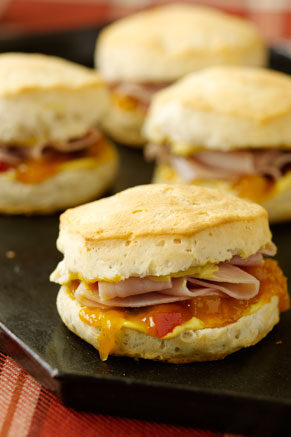 Ham and Chutney Hungry Brothers Biscuits Recipe