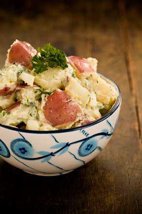 The Lady’s Warm Potato Salad Recipe