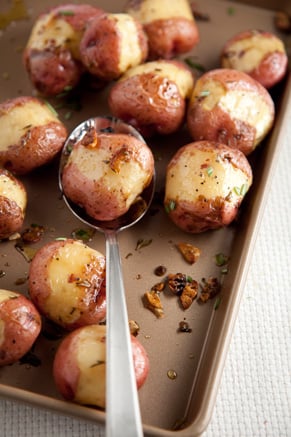Oven Roasted Red Potatoes with Rosemary and Garlic Recipe