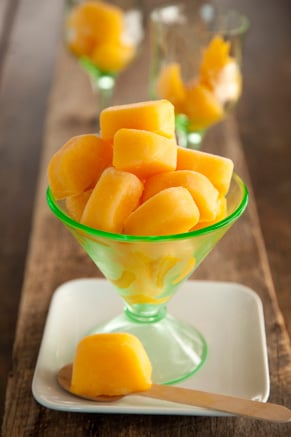 Peach Ice Cubes Recipe
