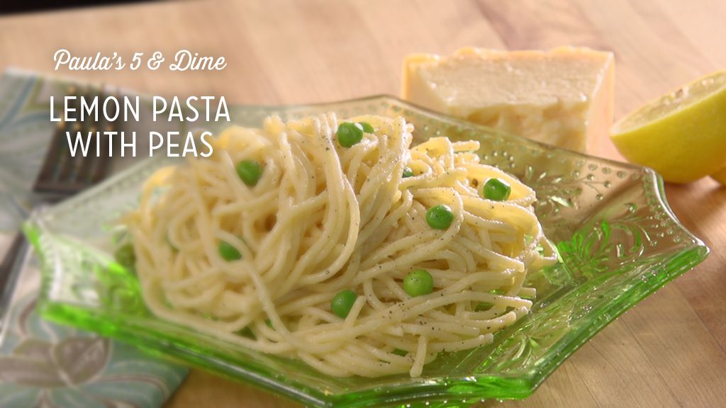 Lemon Pasta With Peas Recipe