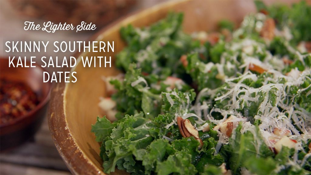 Skinny Southern Kale Salad With Dates Recipe