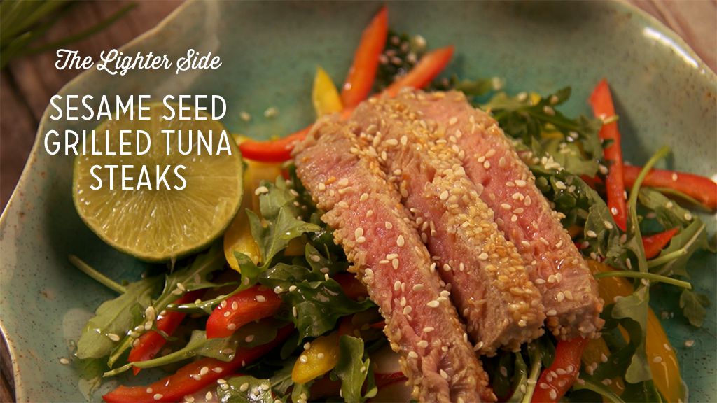 Sesame Seed Grilled Tuna Steaks Recipe