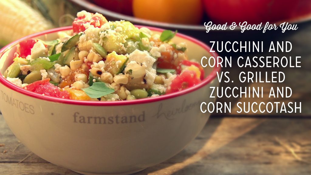 Grilled Zucchini Corn Succotash Recipe