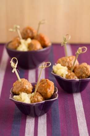 Lighter Sweet and Sour Meatballs Recipe