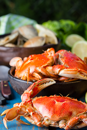 Boiled Crabs Bathed in Garlic Butter Recipe