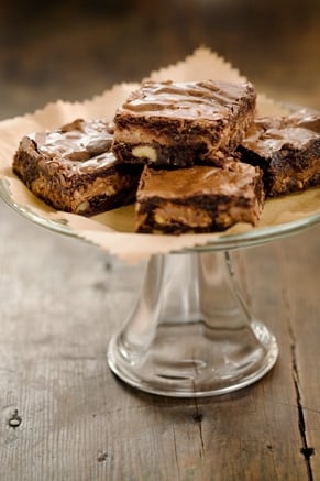 Lighter Toffee Brownies Recipe