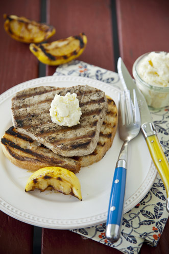 Tuna Steaks with Lemon Pepper Butter Recipe